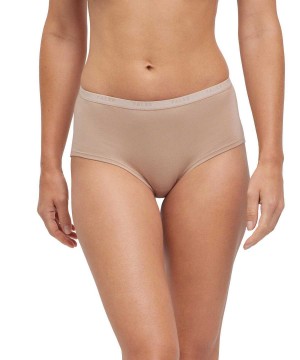 Falke 2-Pack Hipster Daily Comfort Panties & Slips Női Barna | JKGH-13970