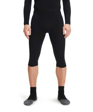 Falke 3/4 Tights Warm Tights Férfi Fekete | VJDX-36481