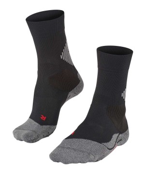 Falke 4GRIP Stabilizing Socks Zokni Férfi Fekete | OZHT-47158