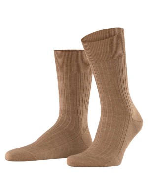 Falke Bristol Pure Socks Zokni Férfi Barna | EGPC-41209