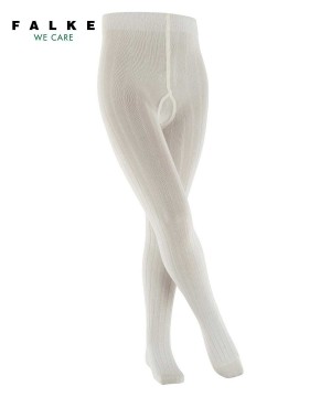 Falke Classic Rib Tights Tights Gyerek Fehér | ZTMG-01365