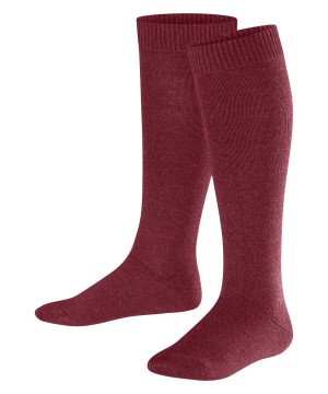 Falke Comfort Wool Knee-high Socks Zokni Gyerek Piros | GPWO-91407