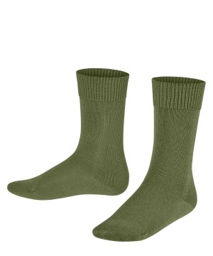 Falke Comfort Wool Socks Zokni Gyerek Zöld | HCER-81703