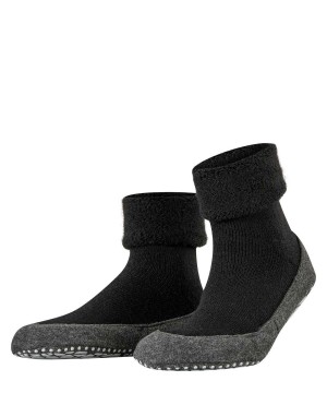 Falke Cosyshoe Slippers House Socks & Slippers Férfi Fekete | CLMB-92638