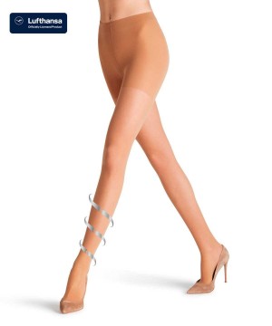 Falke Energize 30 DEN Tights Tights Női Barna | GJFD-73850
