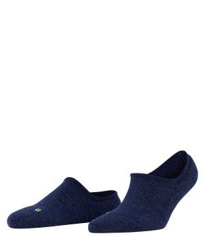Falke Keep Warm Invisibles No Show Socks Női Kék | EWJB-51049