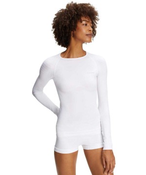 Falke Long sleeve shirt Warm Hosszú Ujjú Ing Női Fehér | YSUC-31275