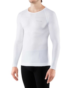Falke Long sleeve shirt Warm Long Sleeve T-Shirts Férfi Fehér | DPFO-54721