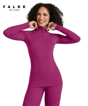 Falke Long sleeve shirt Wool-Tech Hosszú Ujjú Ing Női Lila | QWLJ-29631