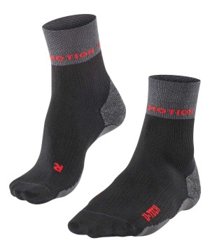Falke RU True Motion Nevos Running Socks Zokni Férfi Fekete | XFLN-46072