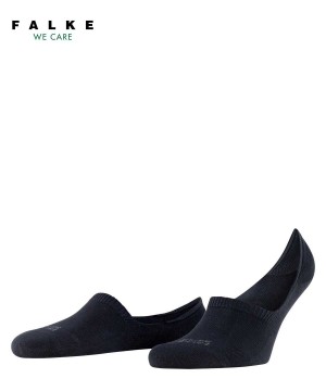 Falke Step High Cut Invisibles No Show Socks Férfi Kék | JUBW-26519