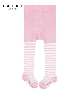Falke Stripe Tights Tights Baba Rózsaszín | YNBV-10345