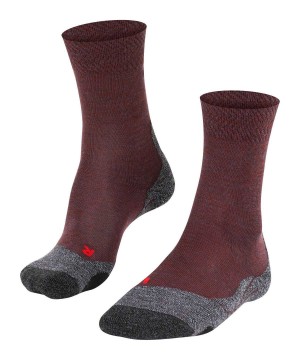 Falke TK2 Explore Melange Trekking Socks Sports Socks Női Piros | PJYR-57860
