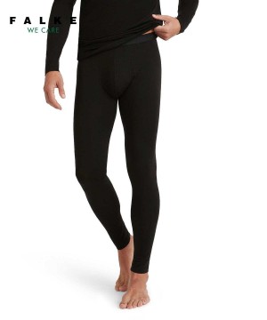 Falke Tights Daily ClimaWool Tights Férfi Fekete | PYJE-53829