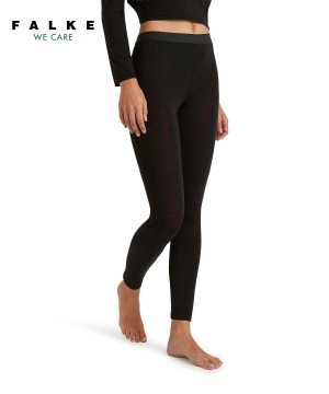Falke Tights Daily ClimaWool Tights Női Fekete | WQCG-89237