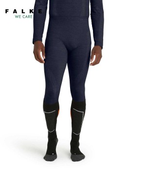 Falke Tights Wool-Tech Tights Férfi Kék | BMKR-06823